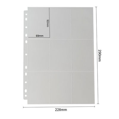 مسح Mtg 9 صفحات الجيب / حامل البطاقة مواد Cpp أعلى تحميل ISO