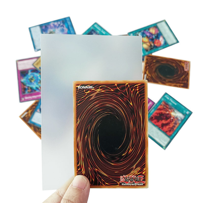 جراب بطاقات شفاف غير لامع PP 80 X 120 لبطاقة ألعاب Dixit Mysterium